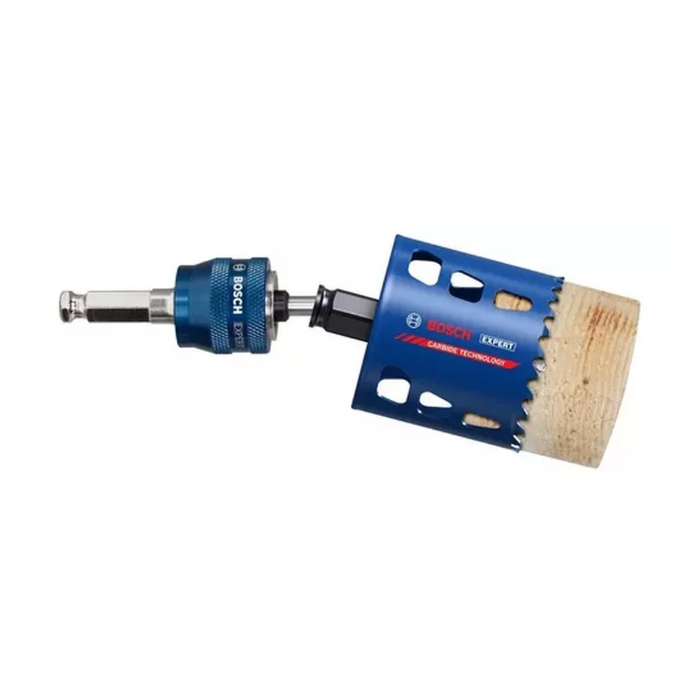 Mandril para Serra Copo Expert Power Change Plus Haste Hexagonal Bosch 2608900527
