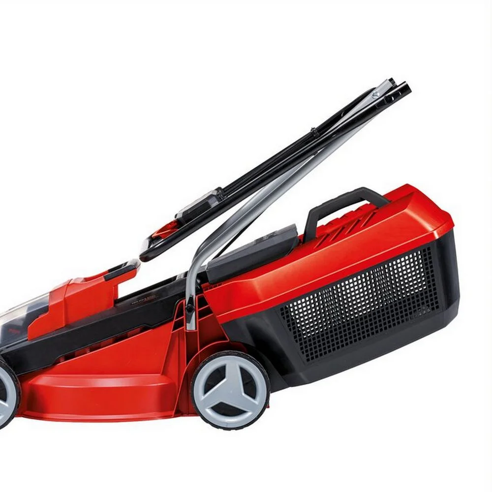 Maquina de Cortar Grama a Bateria 18V Com Carregador 1 Bateria 3AH e Recolhedor 25L 300MM Bivolt Einhell GE-CM 18/30 LI