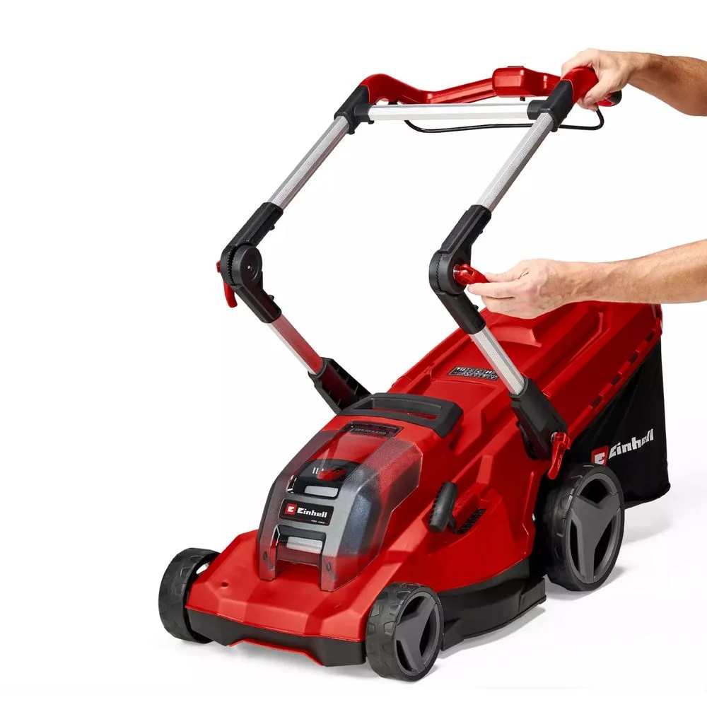 Maquina de Cortar Grama a Bateria 36V Sem Carregador e Bateria com Recolhedor 30L 410MM Einhell GP-CM 36/41 LI