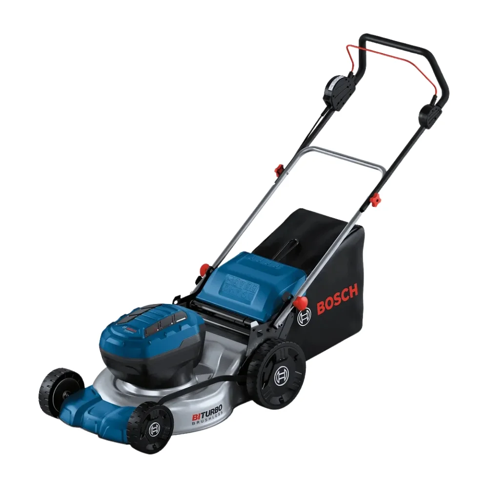 Maquina de Cortar Grama a Bateria 36V Sem Carregador e Bateria com Recolhedor 60L 460MM Bosch GRA 18V2-46