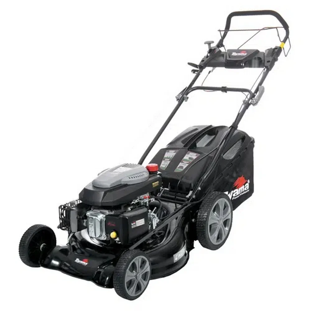 Maquina de Cortar Grama a Gasolina Com Recolhedor 60L Corte 51CM Motor 4T 6HP Toyama TLM510TRMS-60L