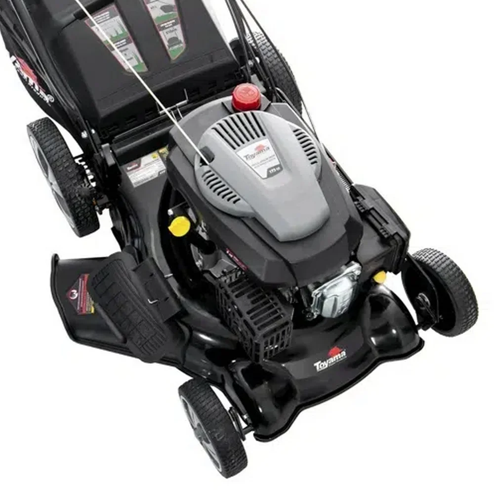 Maquina de Cortar Grama a Gasolina Com Recolhedor 60L Corte 51CM Motor 4T 6HP Toyama TLM510TRMS-60L