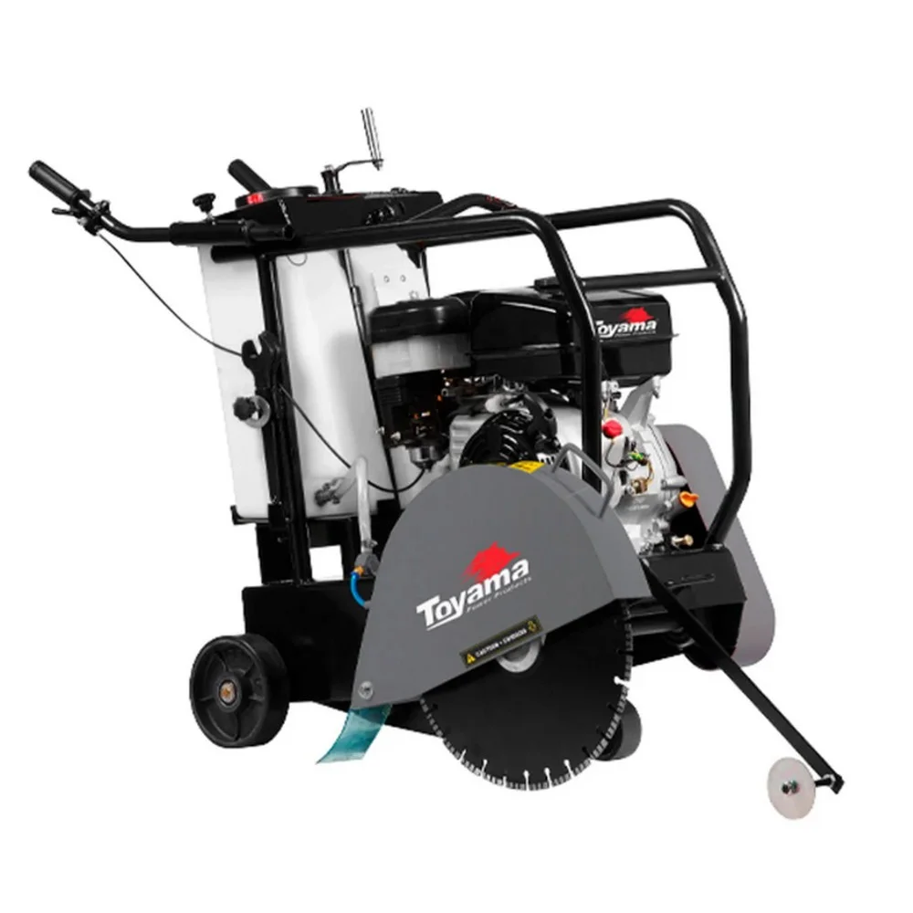 Maquina de Cortar Piso a Gasolina Sem Disco para Concreto e Asfalto 13HP 4T 450MM Toyama TCC450-XP