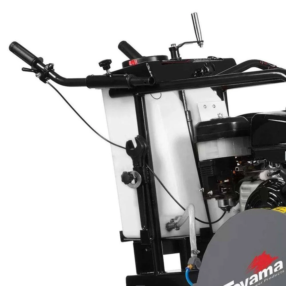 Maquina de Cortar Piso a Gasolina Sem Disco para Concreto e Asfalto 13HP 4T 450MM Toyama TCC450-XP