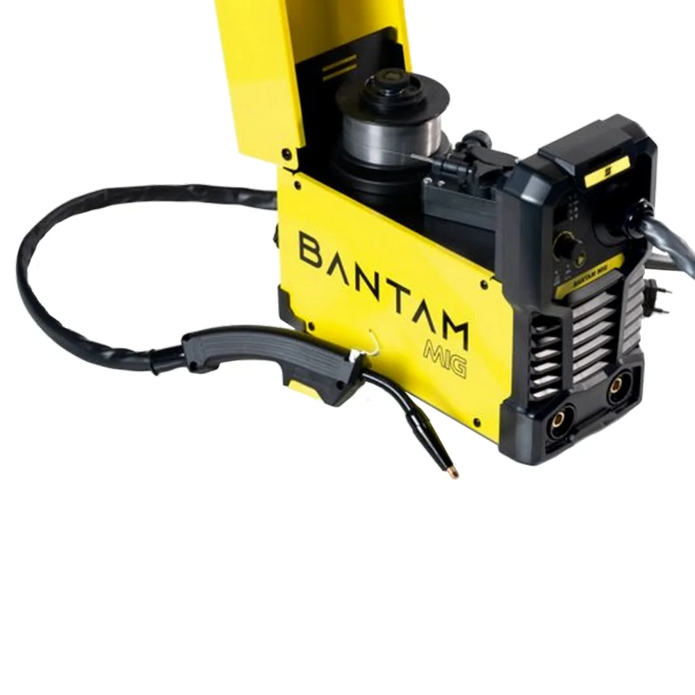 Maquina de Solda Inversora Mig Sem Gas 30-130A Bivolt Esab BANTAM MIG 130