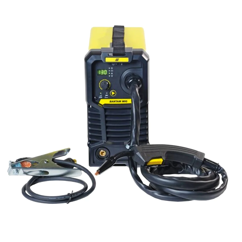 Maquina de Solda Inversora Mig Sem Gas 30-130A Bivolt Esab BANTAM MIG 130