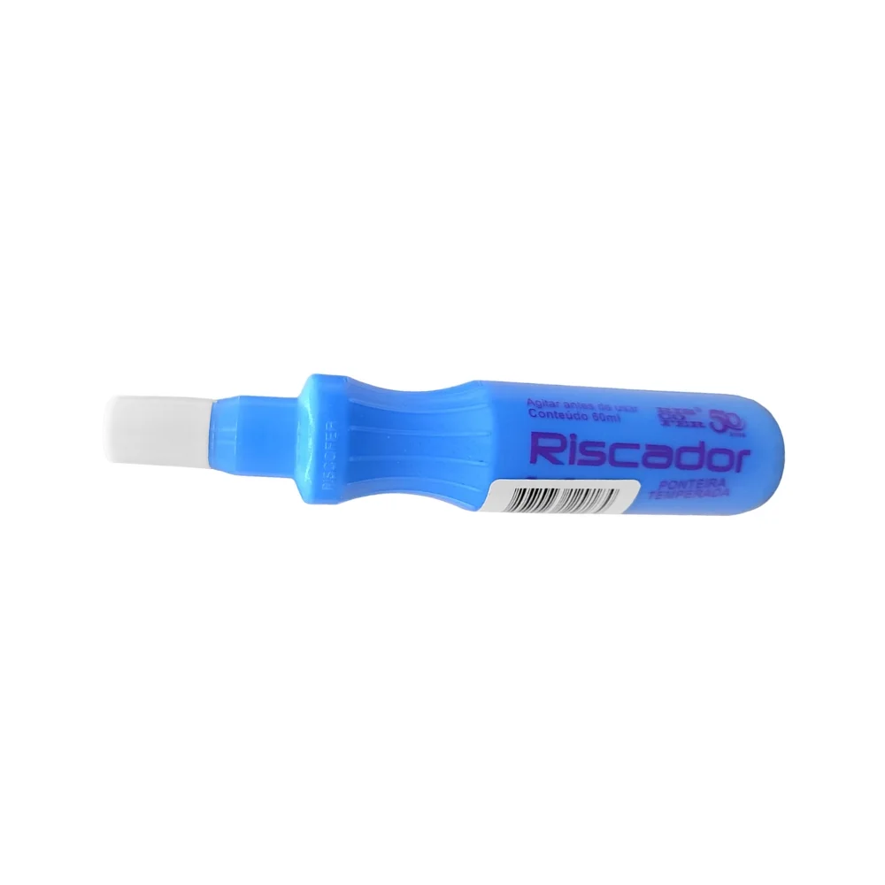 Marcador Industrial Azul 3MM/60ML Riscofer PL60