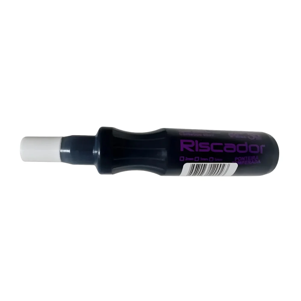 Marcador Industrial Preto 3MM/60ML Riscofer PL60