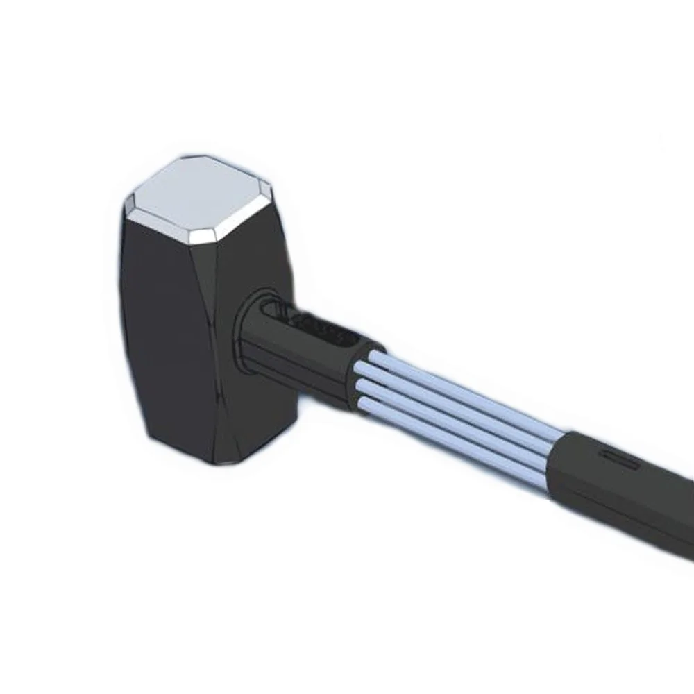 Marreta com Cabo de Borracha e Alma de Aco 5KG Gedore 21B-5