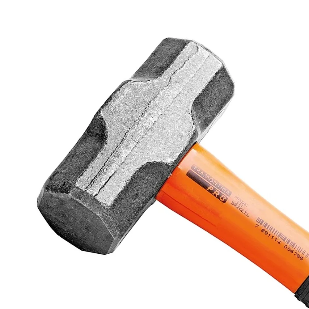 Marreta Oitavada com Cabo de Fibra Alma ACO 1,5KG Tramontina Pro 40721/203