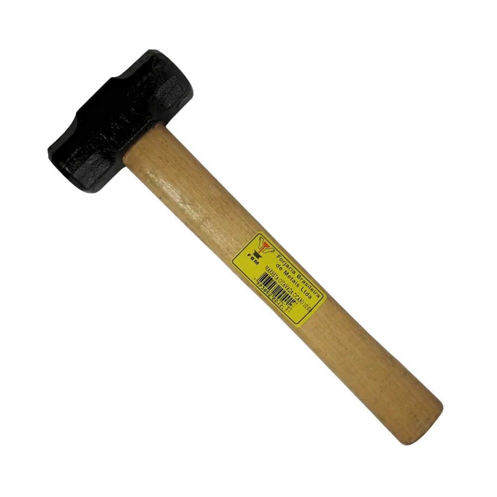 Marreta Oitavada com Cabo de Madeira 1,5KG Fbm 404