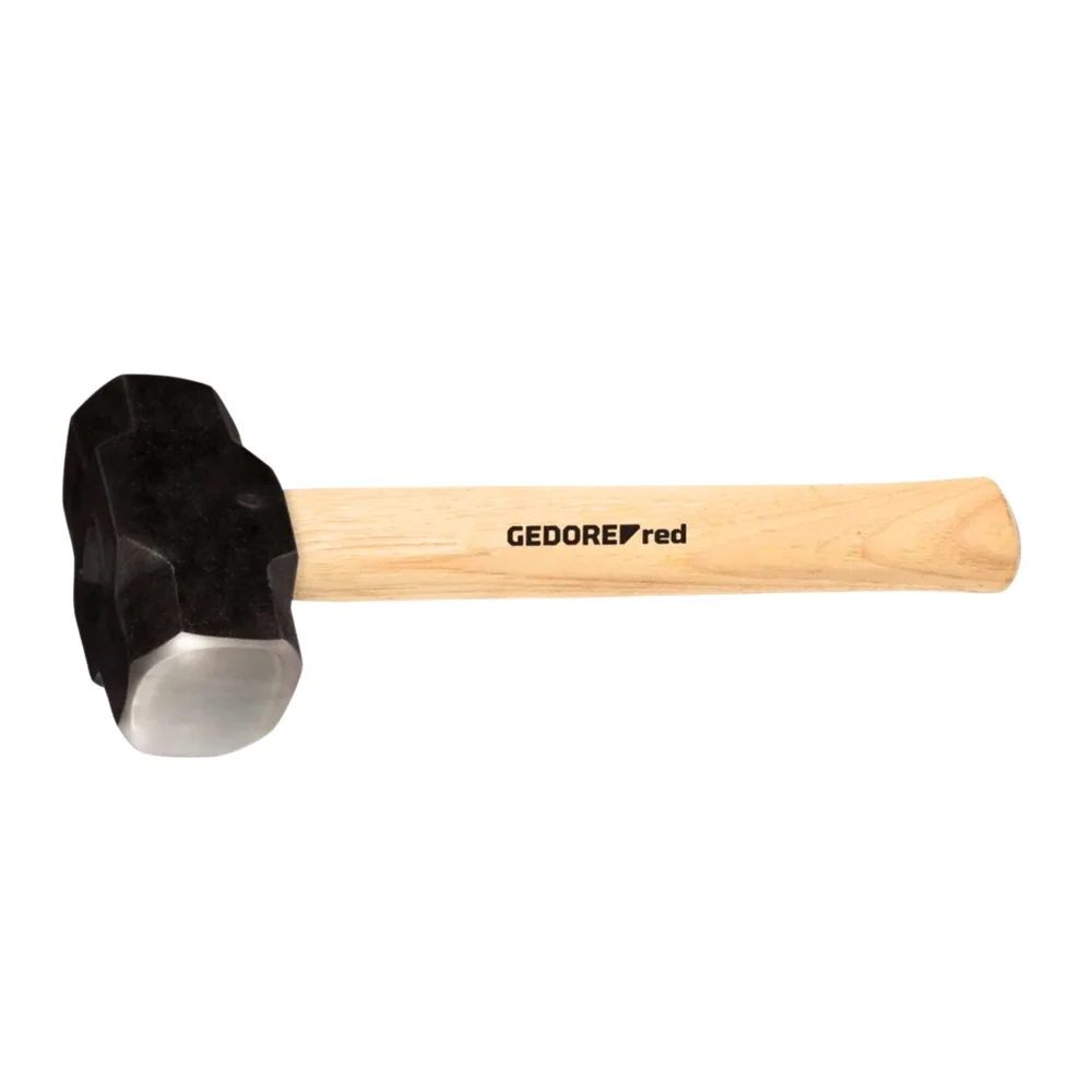 Marreta Oitavada com Cabo de Madeira 1,5KG Gedore Red R92200555