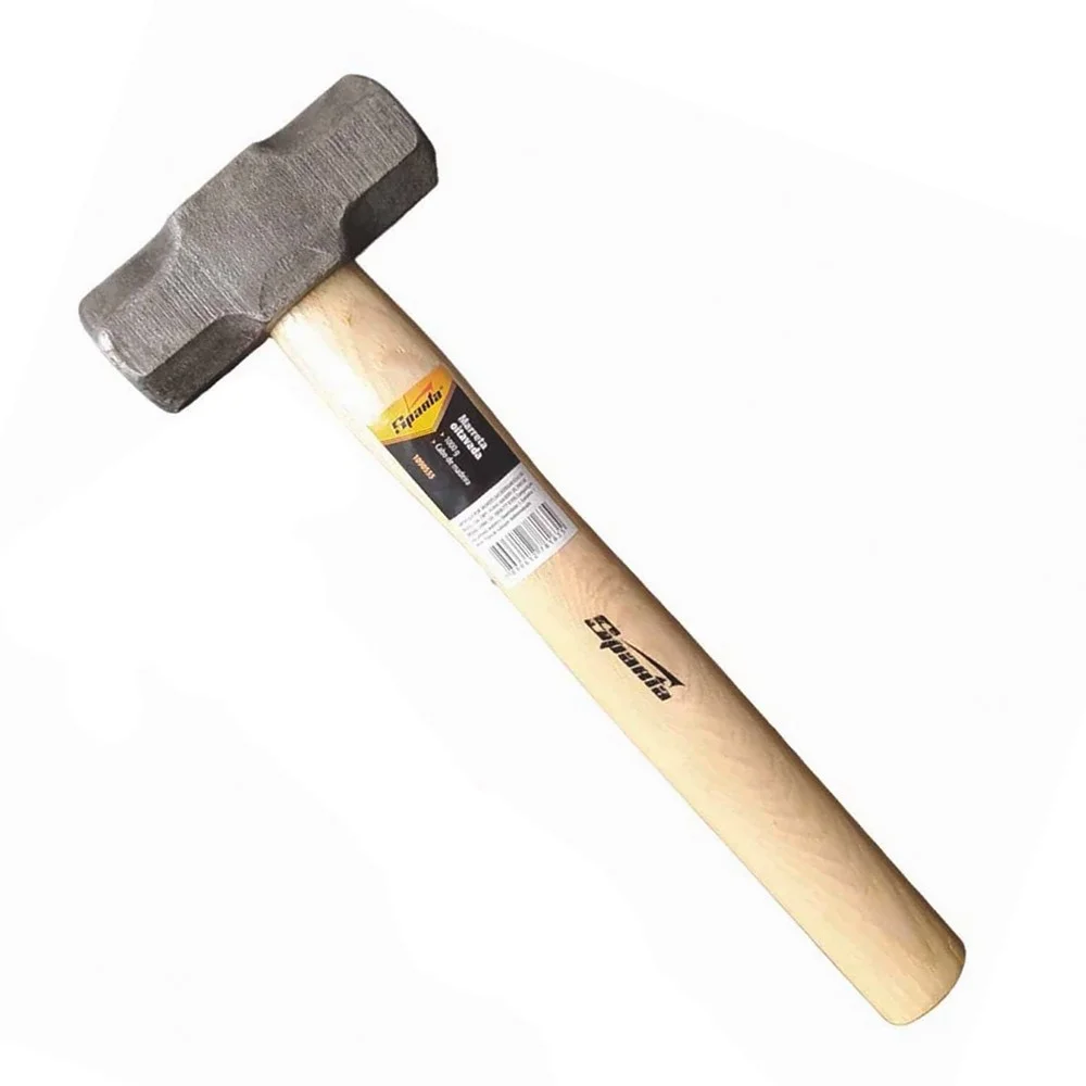 Marreta Oitavada com Cabo de Madeira 1KG Sparta 1090555