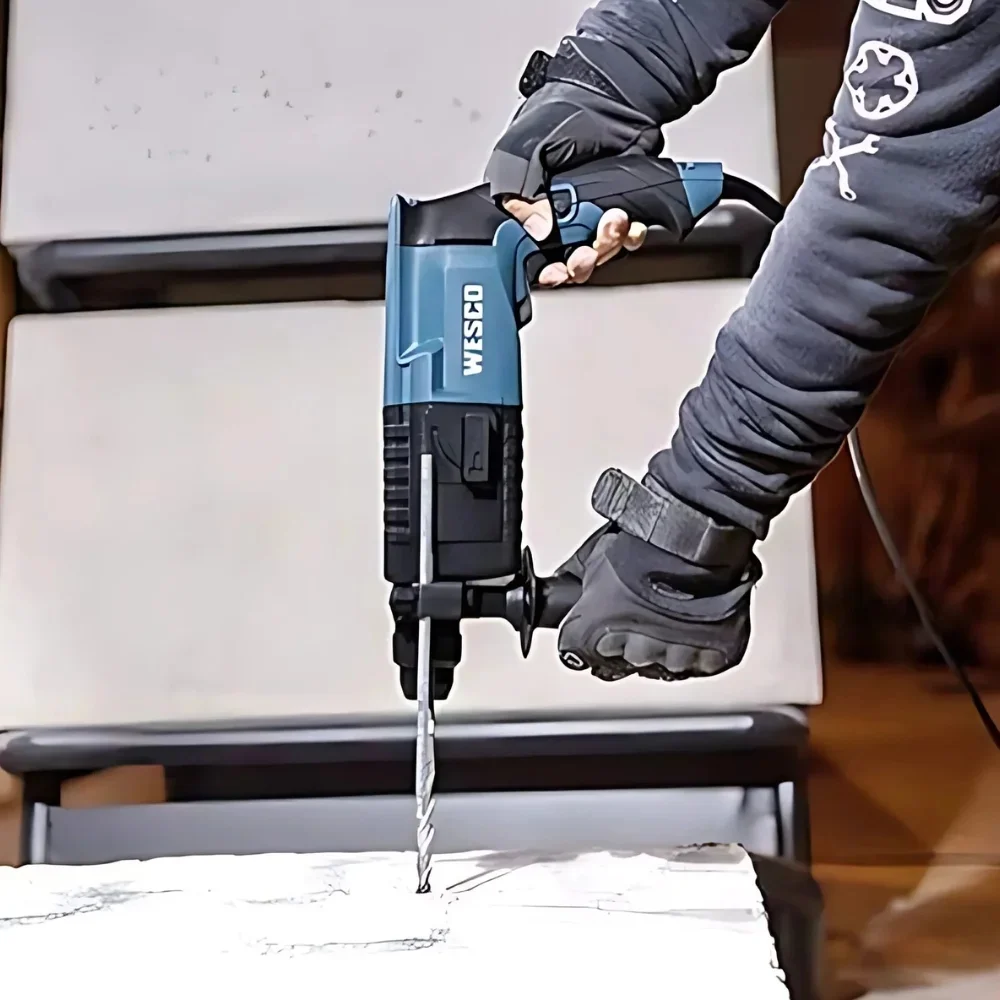 Martelete Perfurador 2,3kg SDS-Plus com Bolsa 20MM-1,5J 110V 620W Wesco WS3160KU