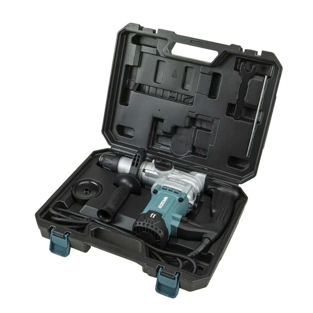 Martelete Perfurador Rompedor 2,2KG SDS-Plus com Maleta 26MM-4,5J 110V 1050W Wesco WS3162KU