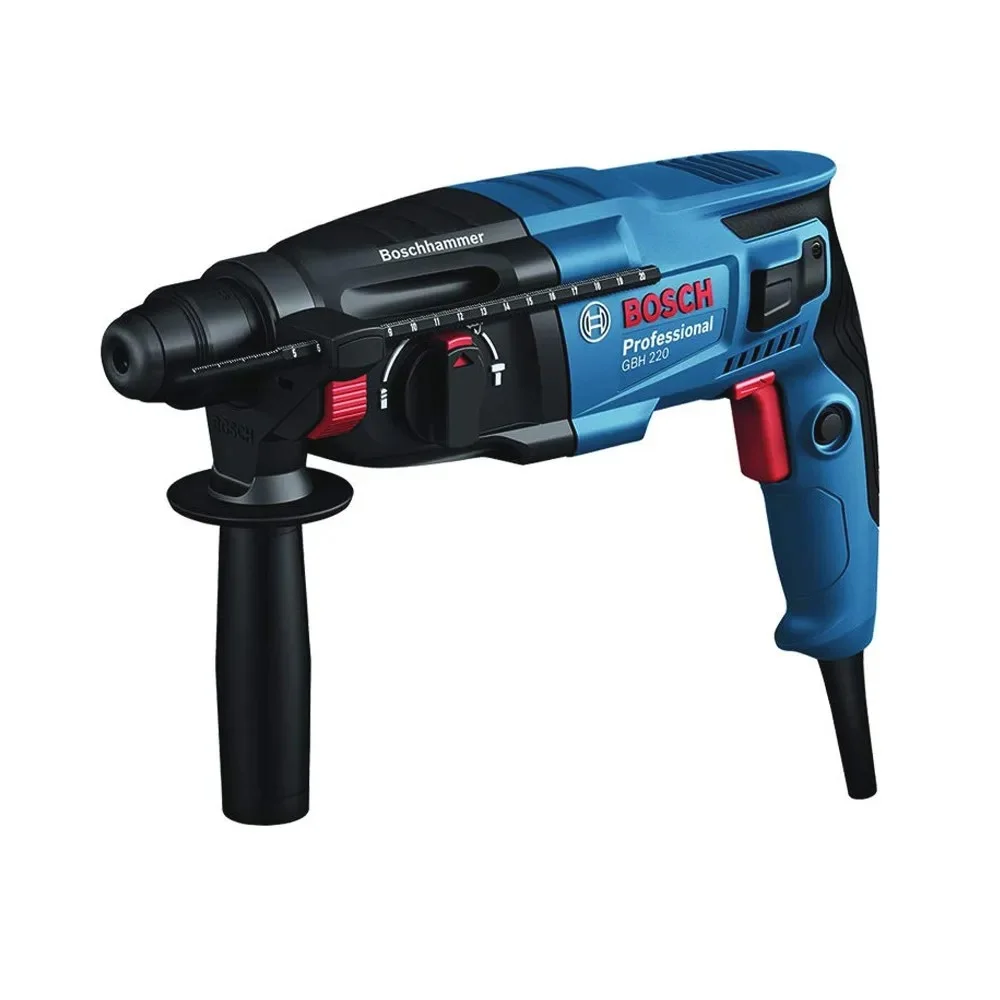 Martelete Perfurador Rompedor 2,3KG SDS-Plus com Maleta 22MM-2J 110V 720W Bosch GBH 220