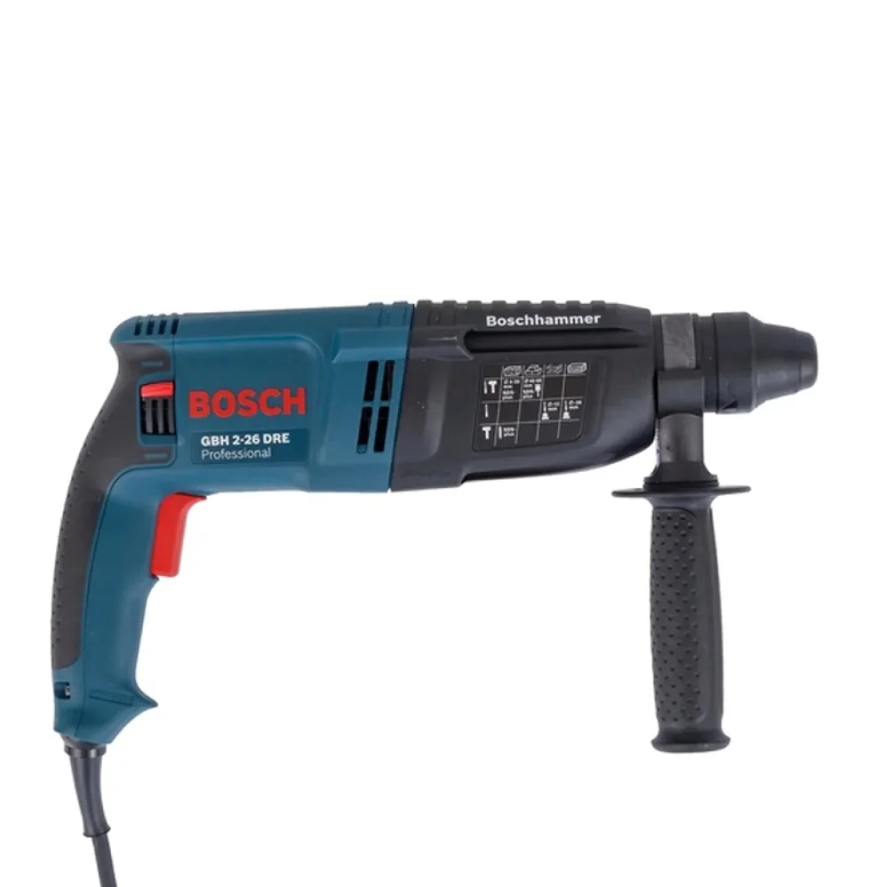Martelete Perfurador Rompedor 2,8KG SDS-Plus com Maleta 26MM-3J 110V 800W Bosch GBH 2-26 DRE