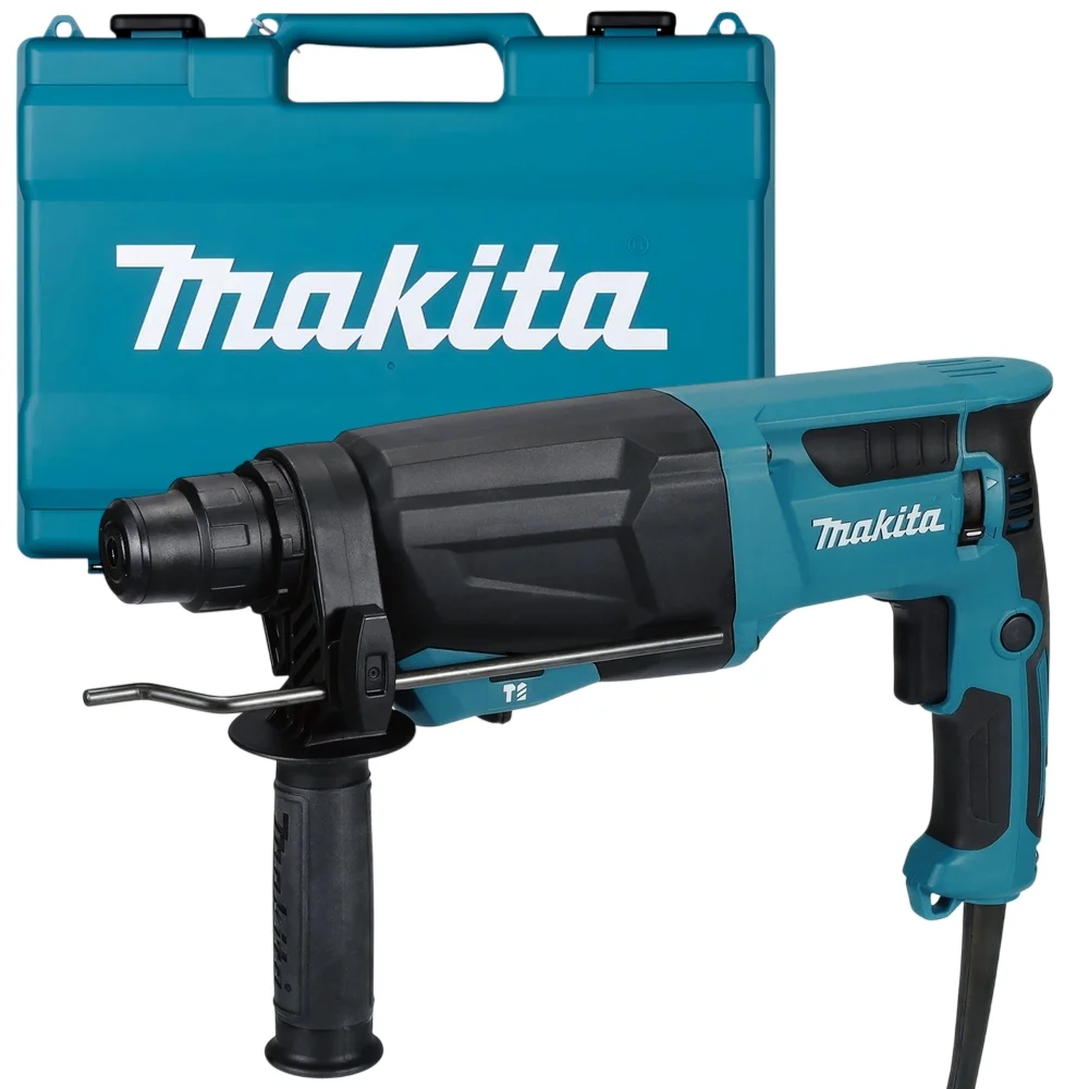 Martelete Perfurador Rompedor 2,9KG SDS-Plus com Maleta 26MM-3J 220V 800W Makita HR2670