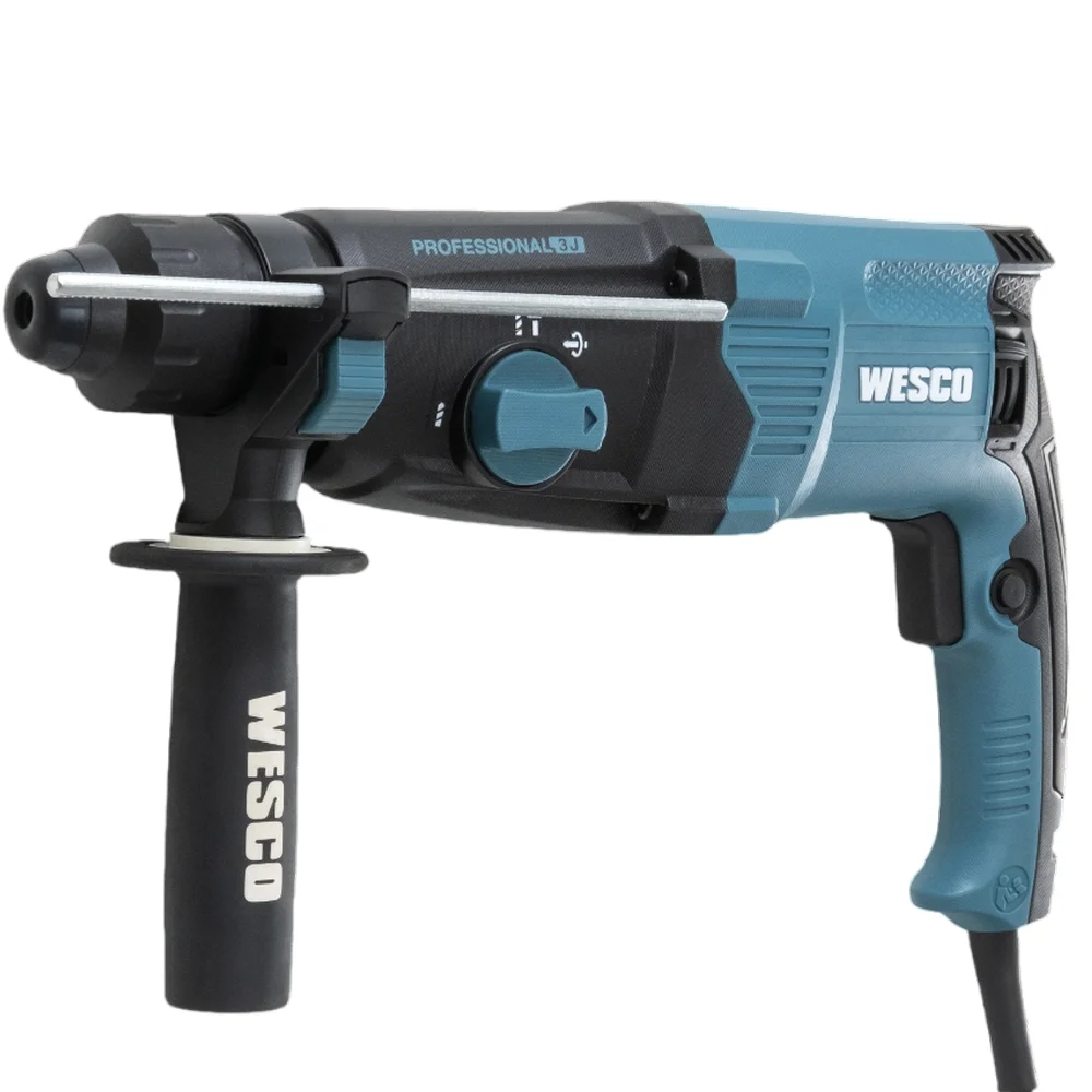 Martelete Perfurador Rompedor 3KG SDS-Plus com Maleta 26MM-3J 220V 800W Wesco WS3229K
