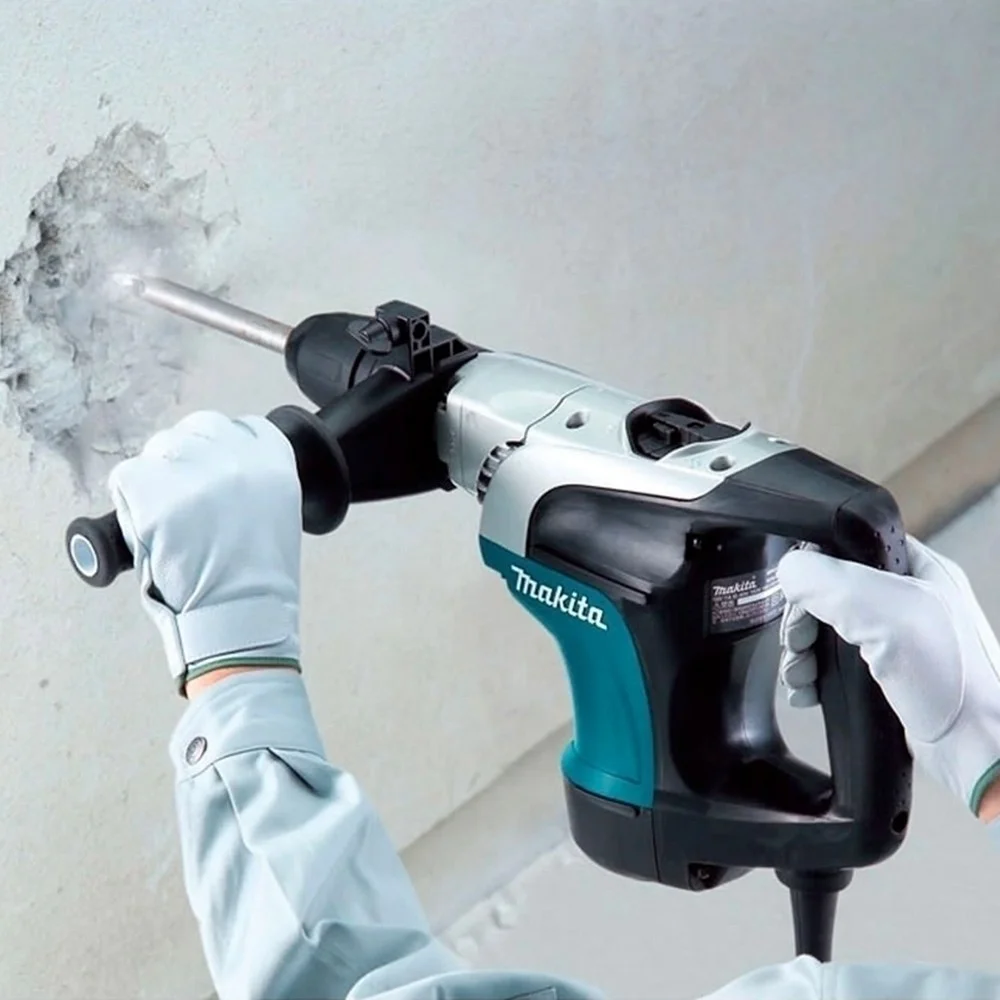 Martelete Perfurador Rompedor 6,2KG SDS-MAX com Maleta 40MM-6,2J 220V 1050W Makita HR4002