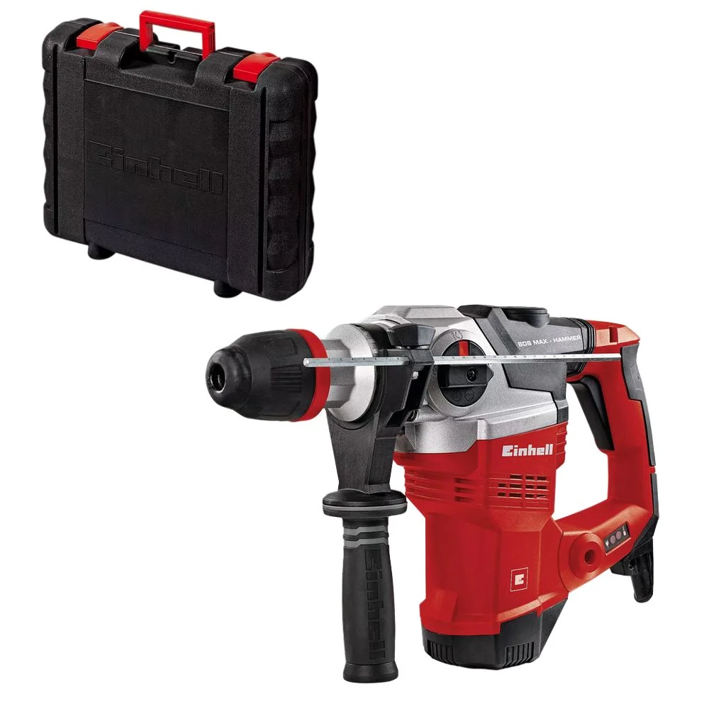 Martelete Perfurador Rompedor 6,9KG SDS-MAX com Maleta 38MM-9J 220V 1050W Einhell TE-RH 38E