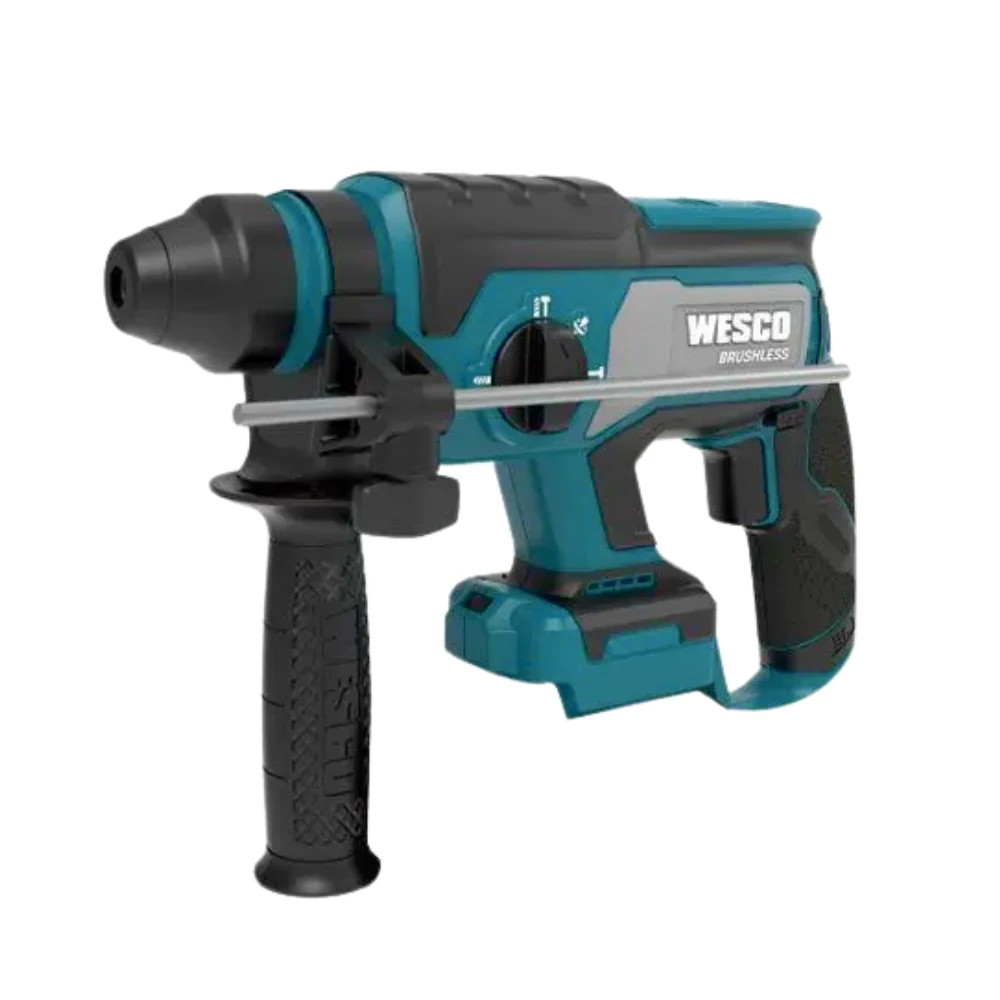 Martelete Perfurador Rompedor Bateria 18V Brushless SDS-Plus Sem Carregador e Bateria 22MM Wesco WS2806.9