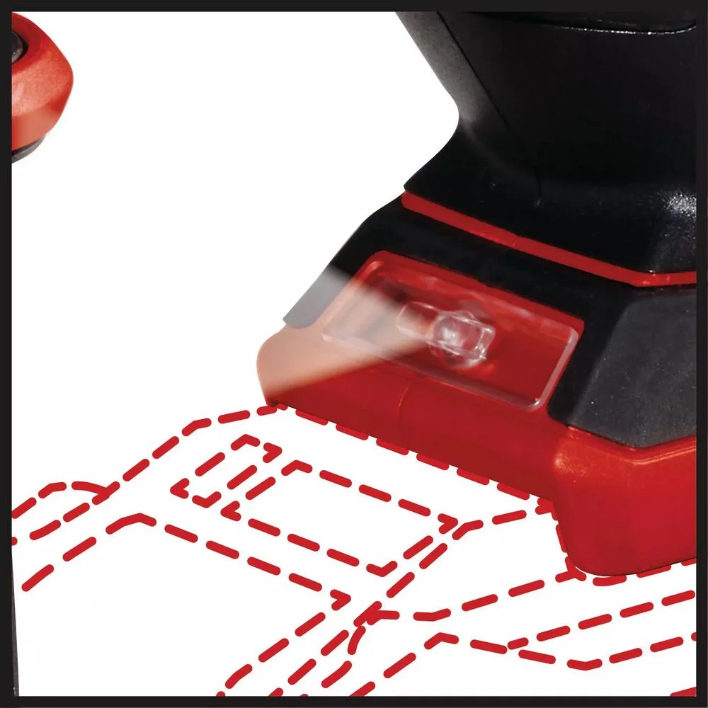 Martelete Perfurador Rompedor Bateria 18V SDS-Plus Sem Carregador e Bateria com Maleta 20MM Einhell TE-HD 18/20 LI