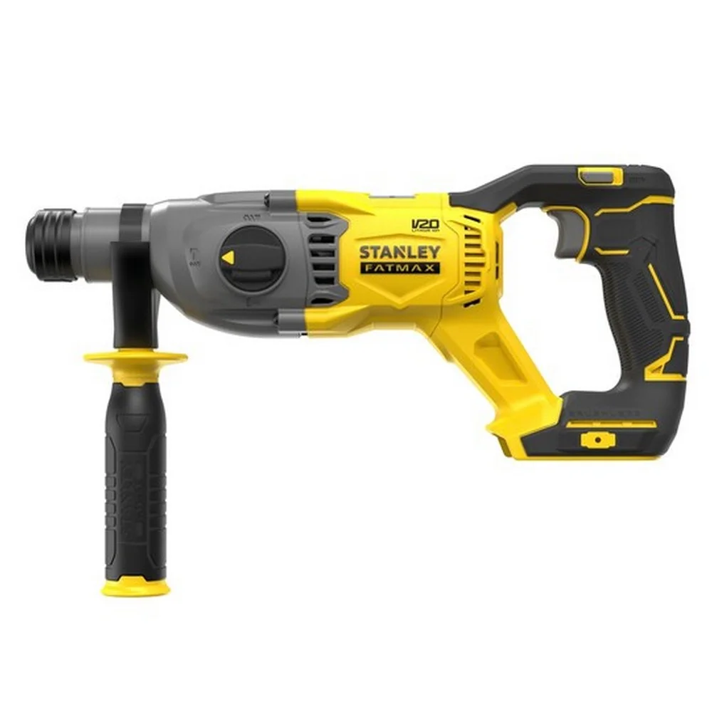 Martelete Perfurador Rompedor Bateria 20V Max Brushless SDS-Plus Sem Carregador e Bateria 22MM Stanley SBH900B-B3