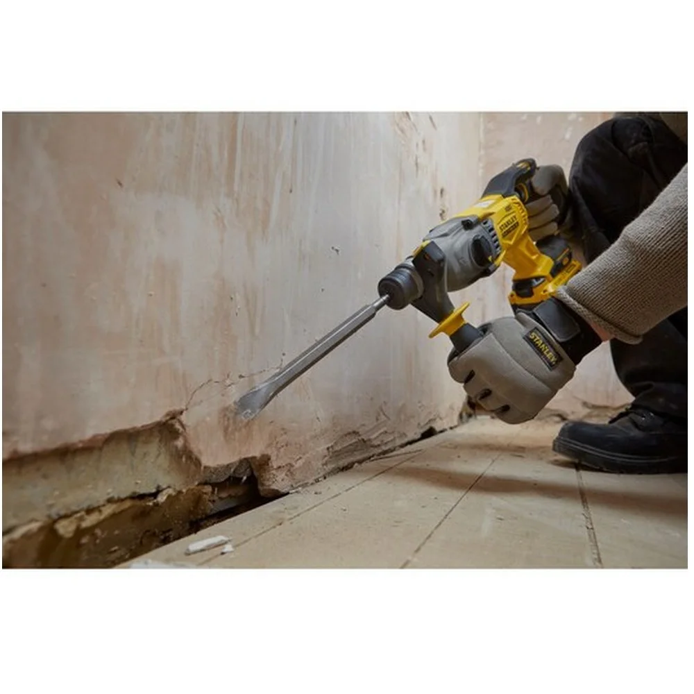 Martelete Perfurador Rompedor Bateria 20V Max Brushless SDS-Plus Sem Carregador e Bateria 22MM Stanley SBH900B-B3