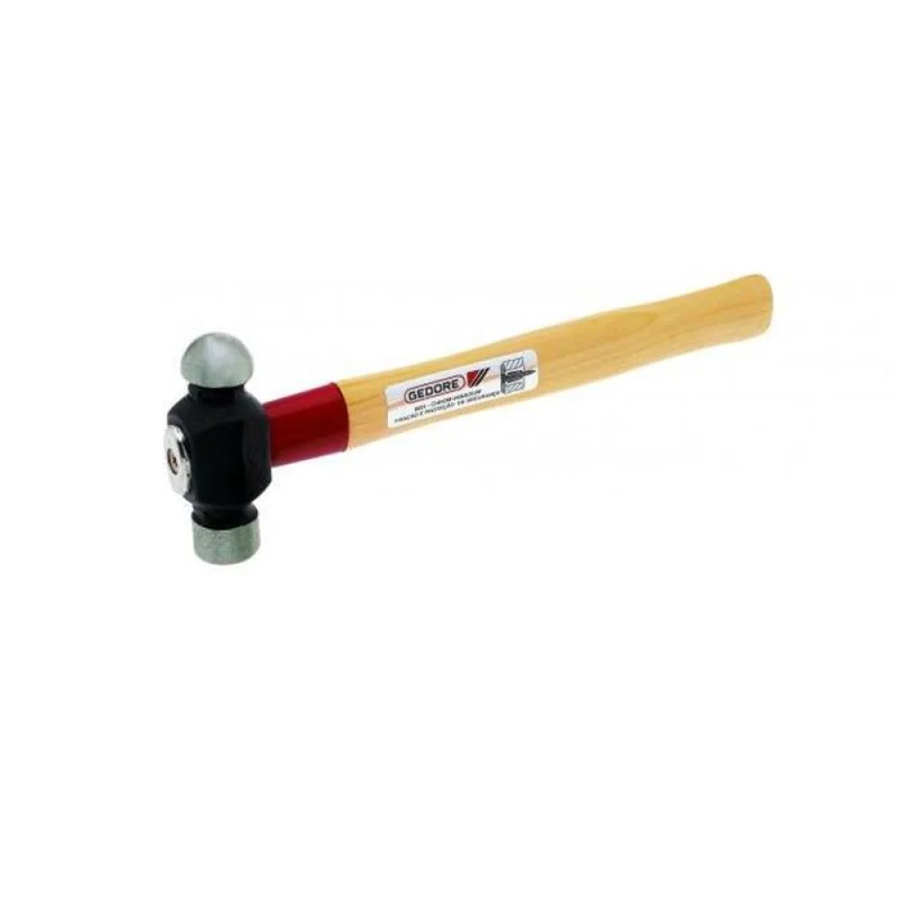 Martelo Bola Rotband Plus Cabo de Madeira 500G Gedore 8601