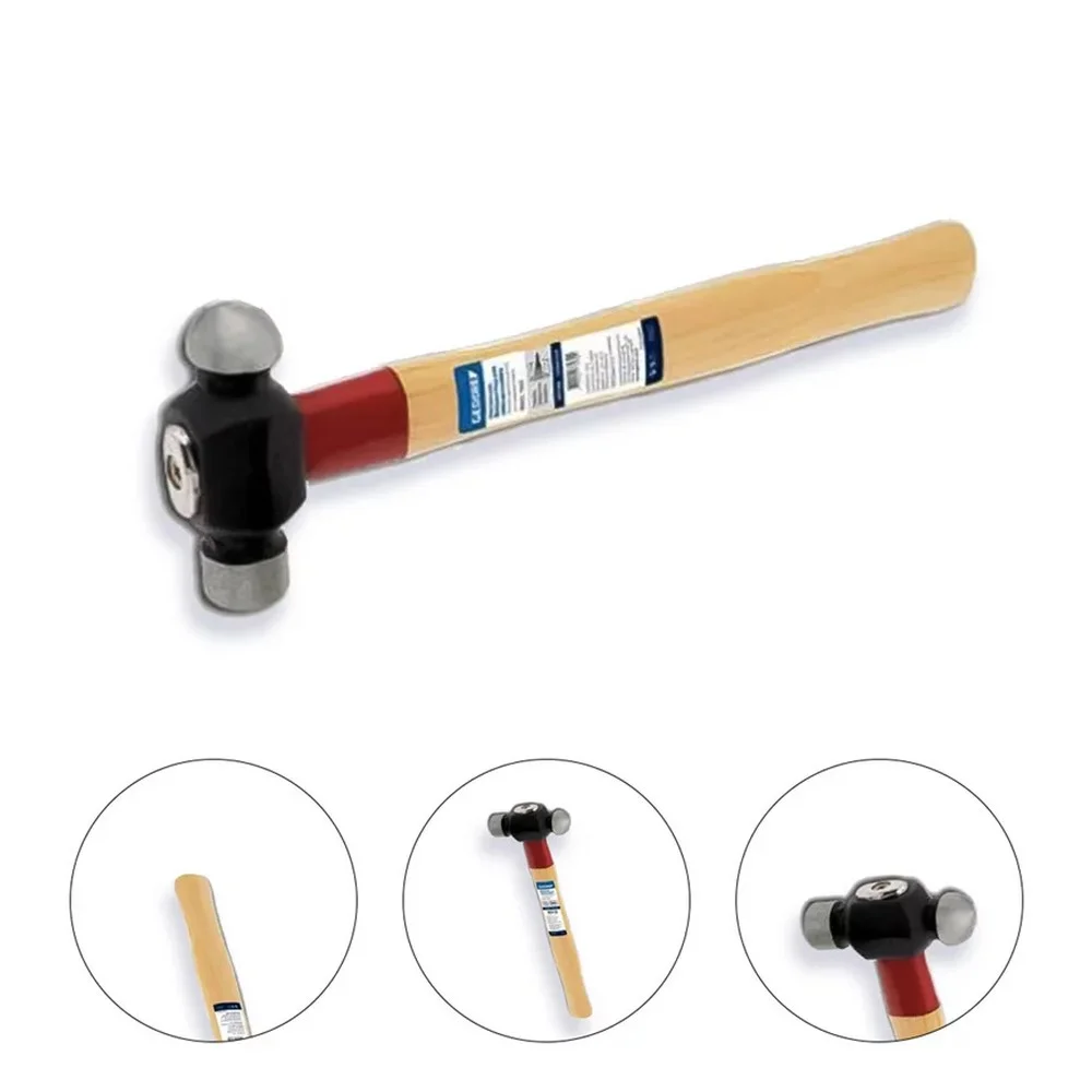 Martelo Bola Rotband Plus Cabo de Madeira 500G Gedore 8601