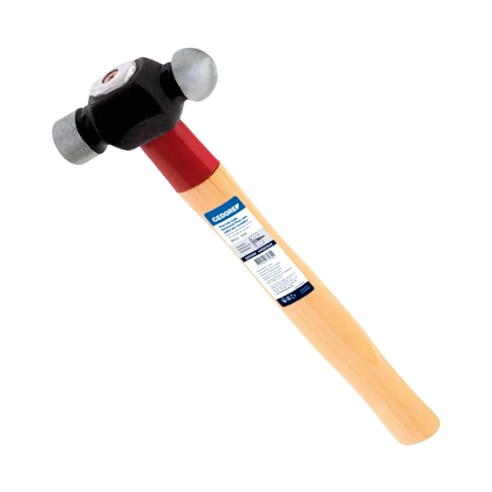 Martelo Bola Rotband Plus Cabo de Madeira 700G Gedore 8601