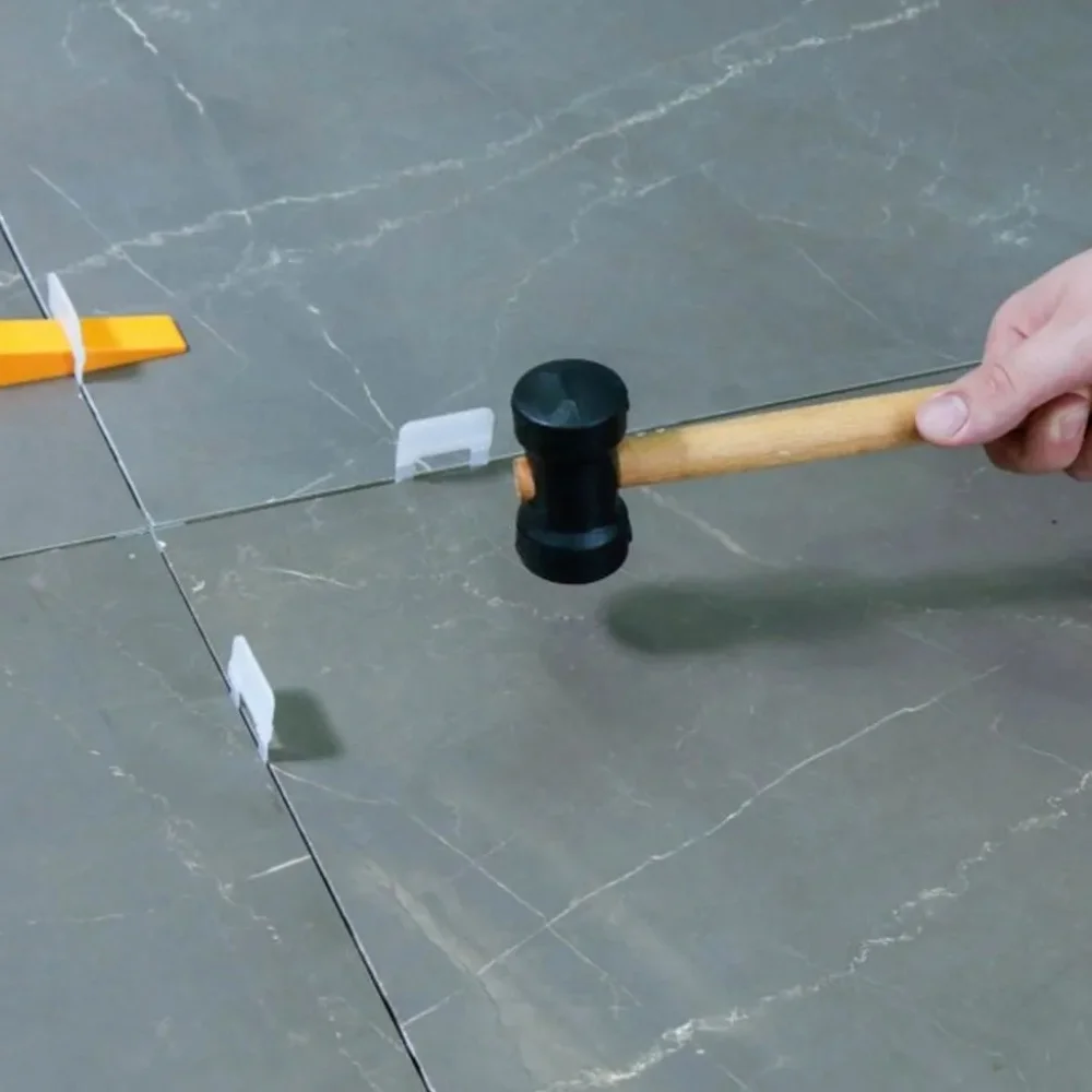 Martelo de Borracha Cabo de Madeira 80MM Gedore 258-800