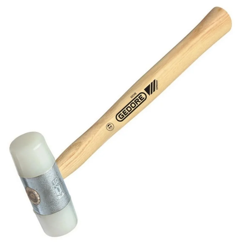 Martelo de Nylon Cabo de Madeira 900G-50MM Gedore 225E50