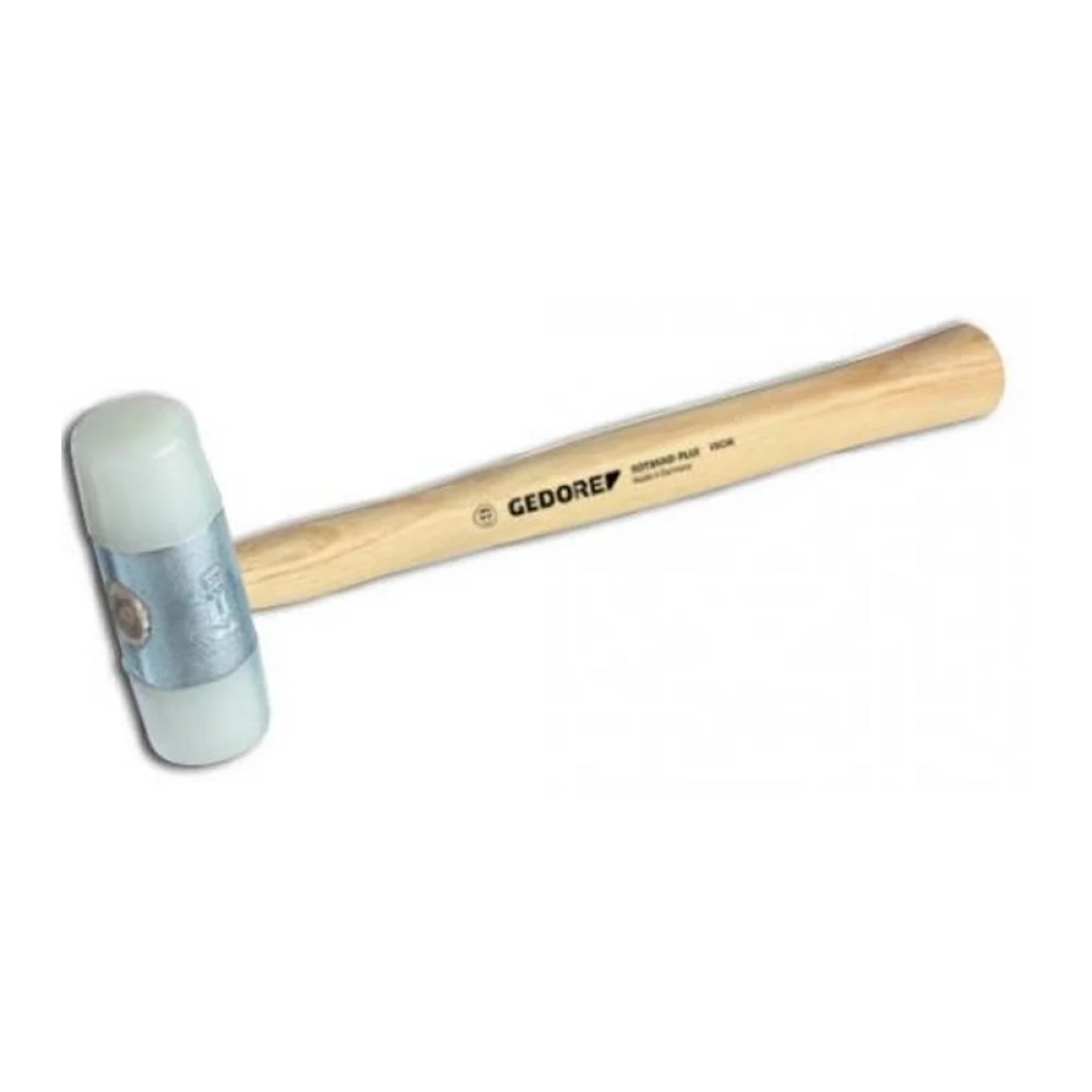 Martelo de Nylon Cabo de Madeira 160G-22MM Gedore 225E22