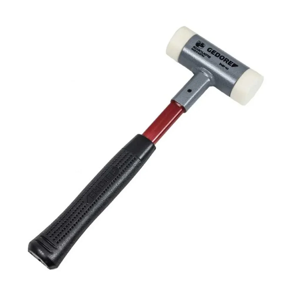 Martelo de Nylon Antirretrocesso Cabo de Fibra 780G-40MM Gedore 248F40
