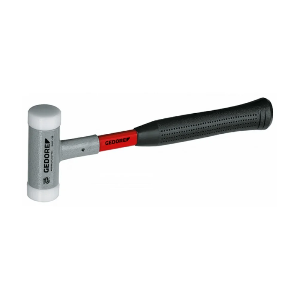 Martelo de Nylon Antirretrocesso Cabo de Fibra 940G-45MM Gedore 248F45