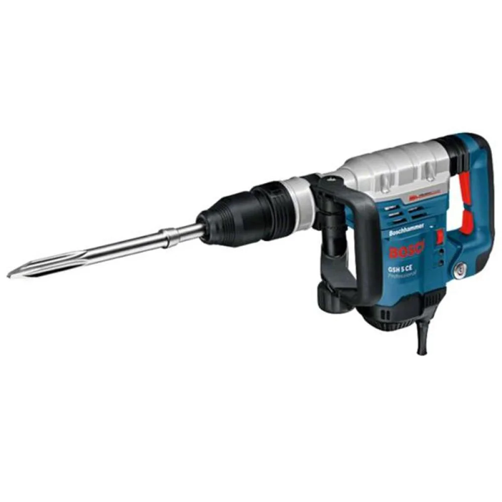 Martelo Demolidor 5,8kg SDS-MAX com Maleta e Acessorios 8,3J 220V 1150W Bosch GSH 5 CE