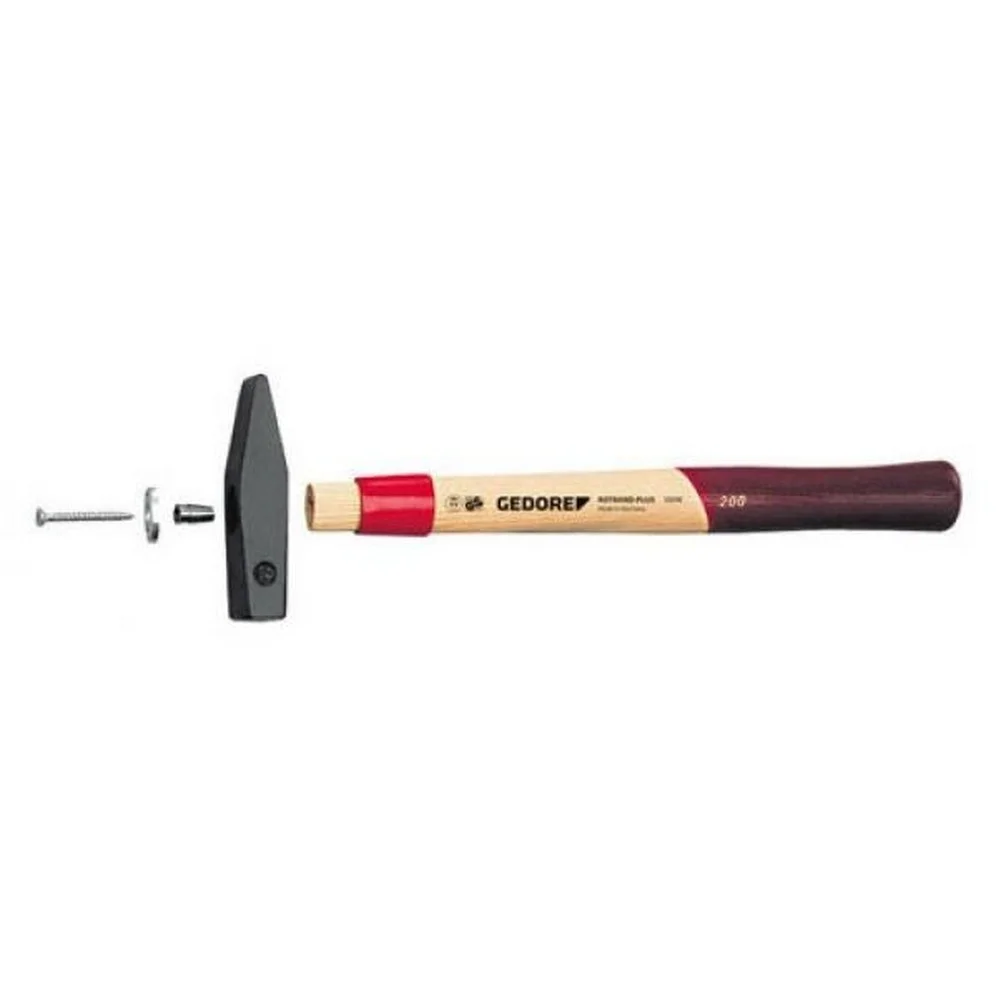 Martelo Pena Cabo de Madeira 300G Gedore 600E