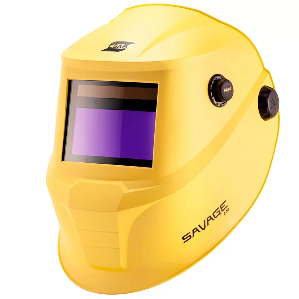 Mascara de Solda Automatica Amarela Com Regulagem 9-13 Esab SAVAGE A40