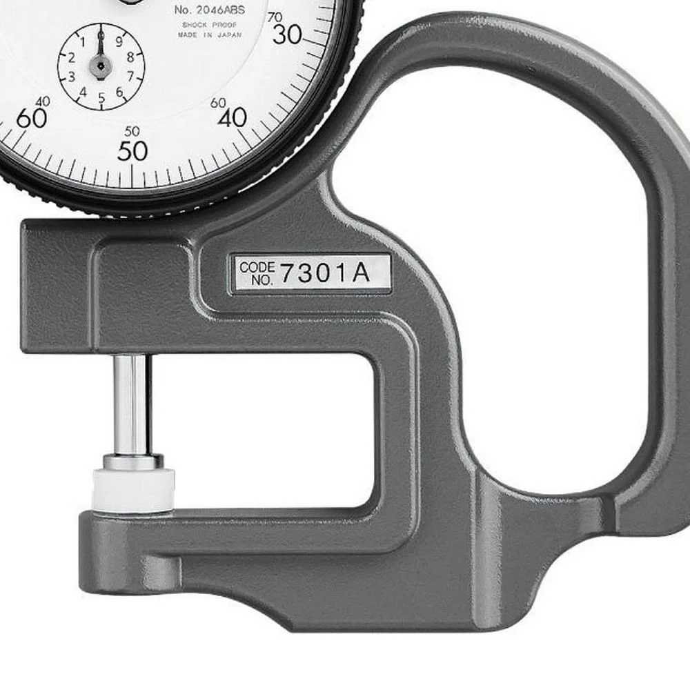 Medidor de Espessura Graduacao 0,01MM 0 A 10MM Mitutoyo 7301A