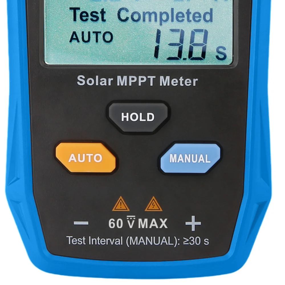 Medidor de Potencia Solar 12-60V DC 35A Minipa MSP-730