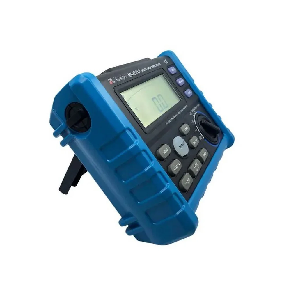 Megometro Digital Portatil 1000V DC 750V AC CAT.IV 600V 10G OHMS Minipa MI2701A
