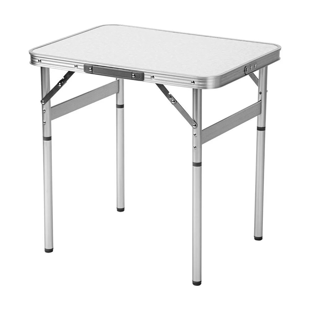 Mesa de Aluminio Dobravel Tampo Em MDF 45X60X59CM Palisad 695828