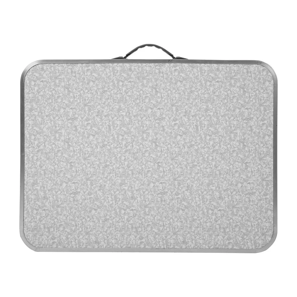 Mesa de Aluminio Dobravel Tampo Em MDF 45X60X59CM Palisad 695828