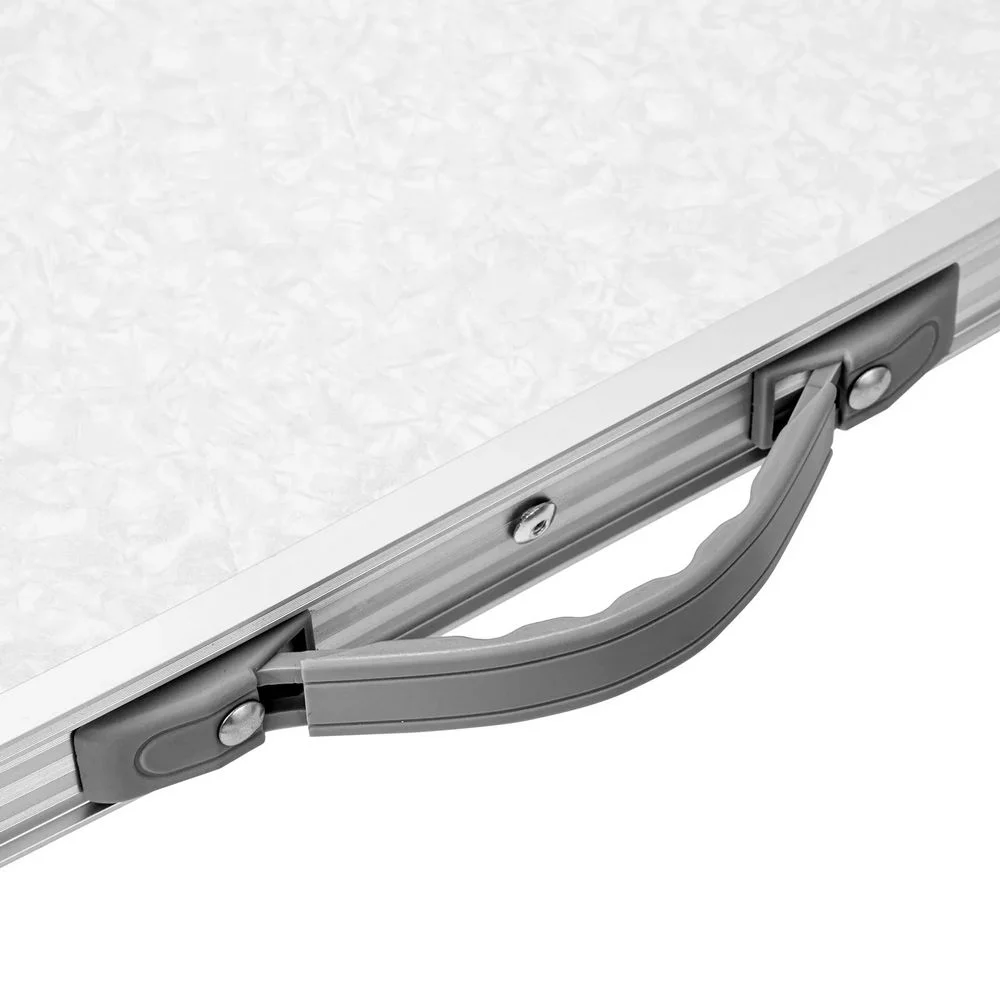 Mesa de Aluminio Dobravel Tampo Em MDF 45X60X59CM Palisad 695828