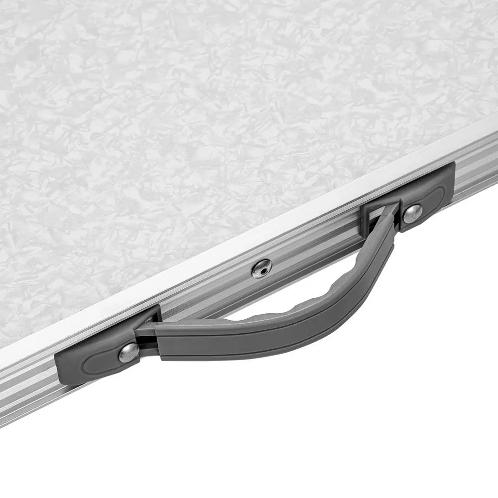 Mesa de Aluminio Dobravel Tampo Em MDF 60X90X70CM Palisad 695838