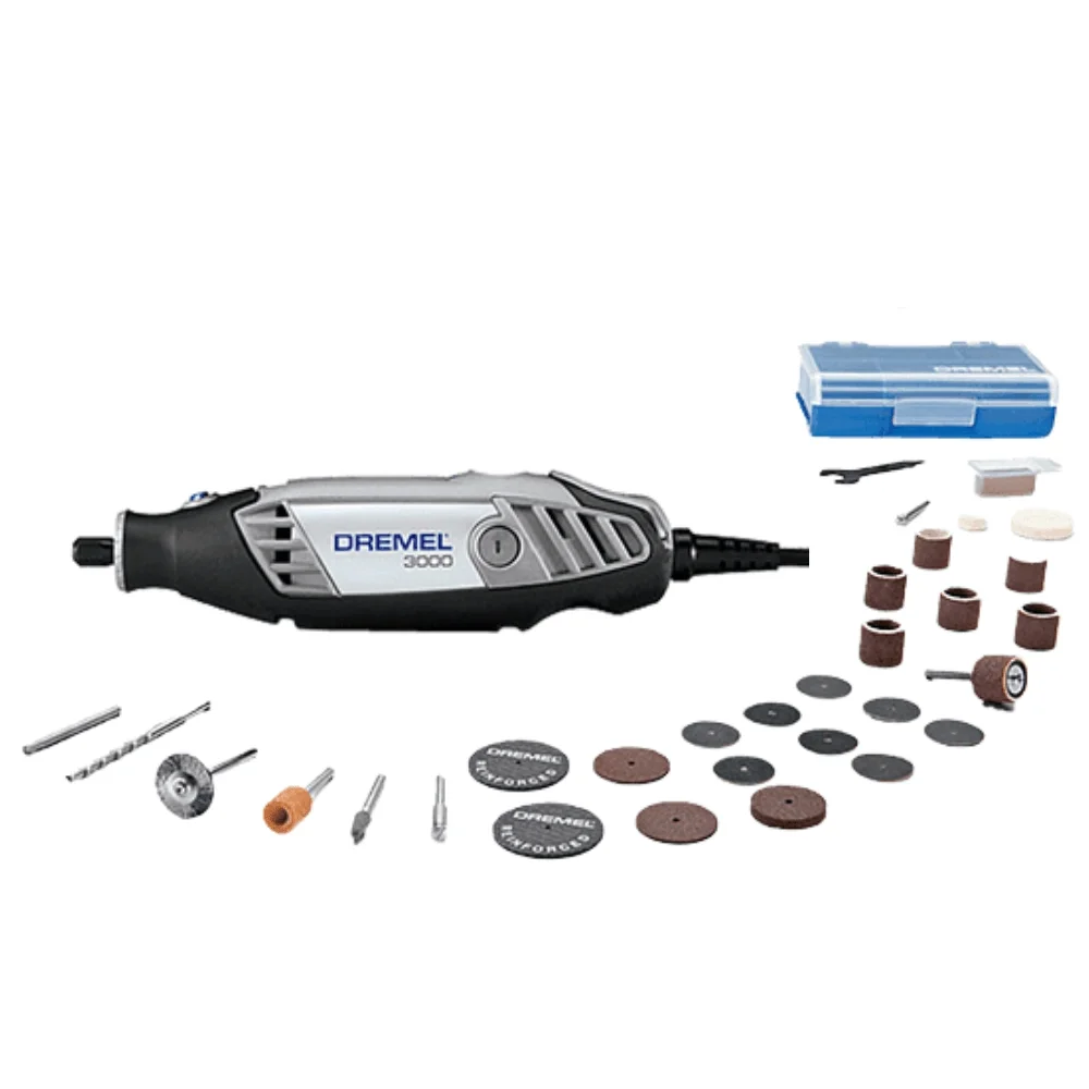 Micro Retifica com 31 Acessorios e Lata 110V Dremel 3000