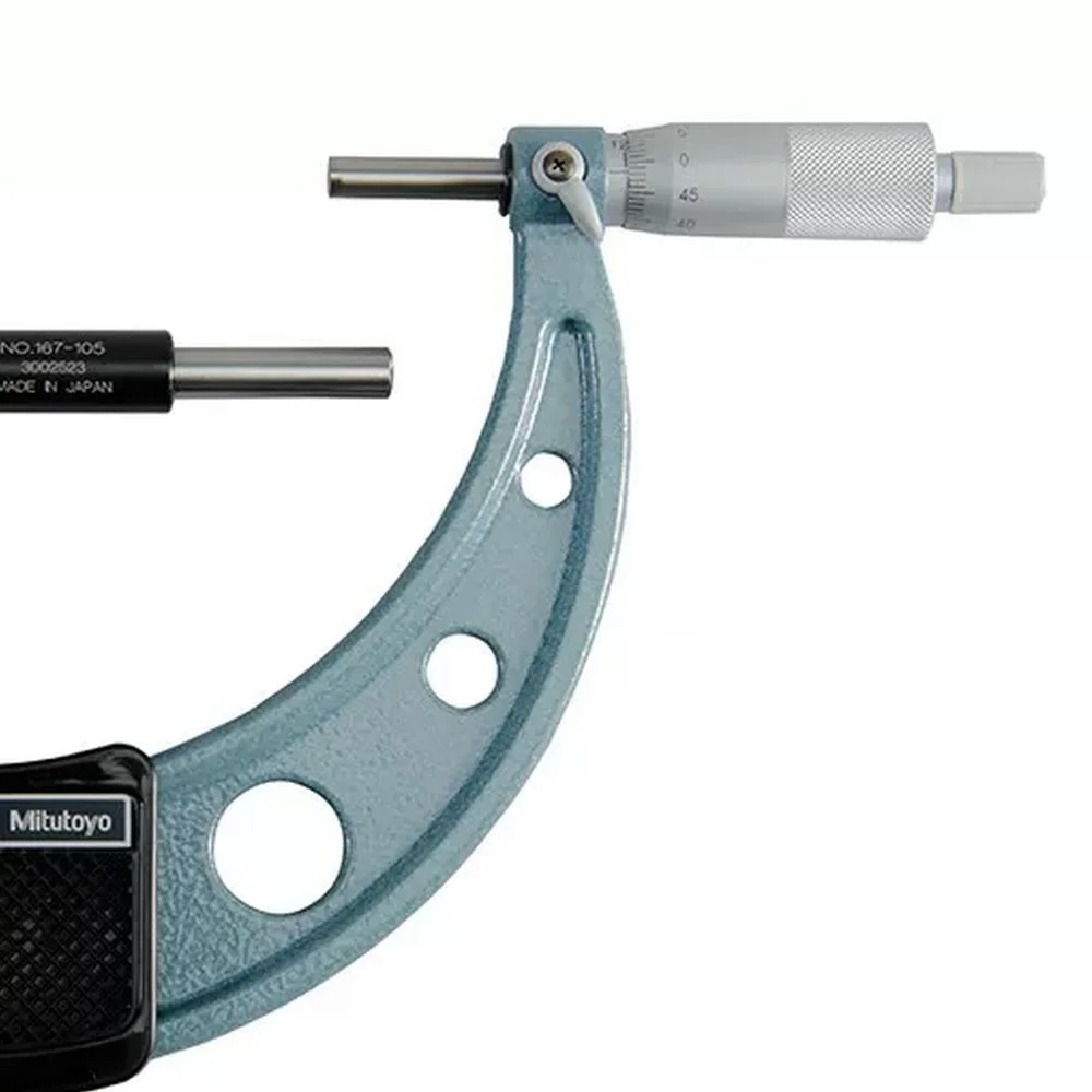 Micrometro Externo com Catraca Graduacao 0,01MM 125 A 150MM Mitutoyo 10314210