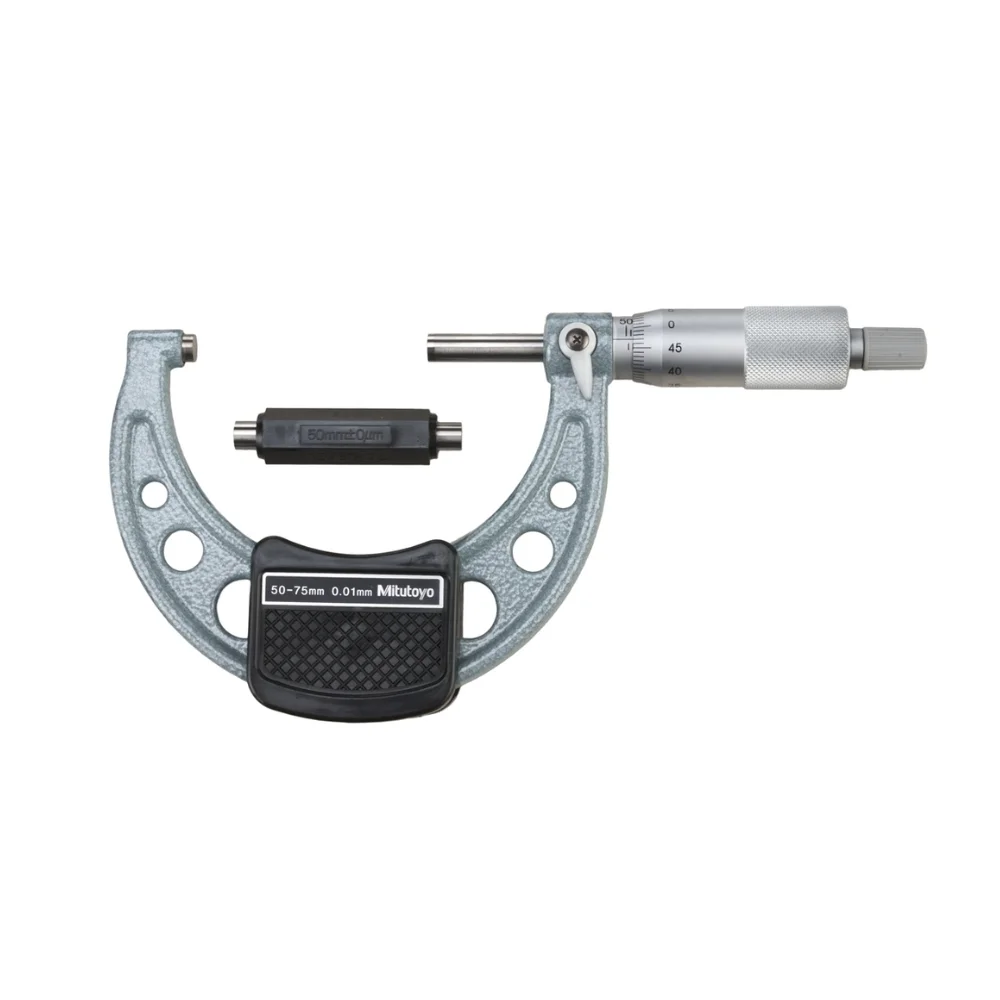 Micrometro Externo com Catraca Graduacao 0,01MM 50 A 75MM Mitutoyo 103139-10